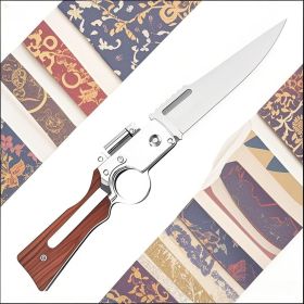 HikingCompanion Ergonomic Handle Tactical Knife for All Terrains"