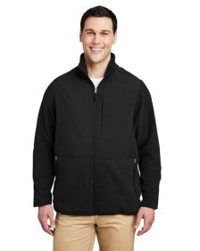 Men's Journey Summit Hybrid Full-Zip - BLACK/ BLACK - 5XL (Color: BLACK/ BLACK, size: L)