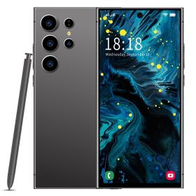 S24 Ultra Cell Phone 5G Unlocked Phone,Smartphone with Tool Pen, Android 14.0 Cell Phone 6GB+256GB Dual SIM Dual Standby OTG (Color: Black)